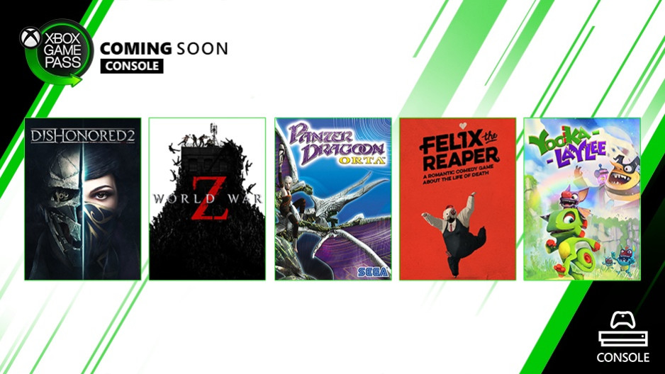 Coming Soon to Xbox Game Pass for Console: Dishonored 2, Fallout: New  Vegas, World War Z, and More - Xbox Wire