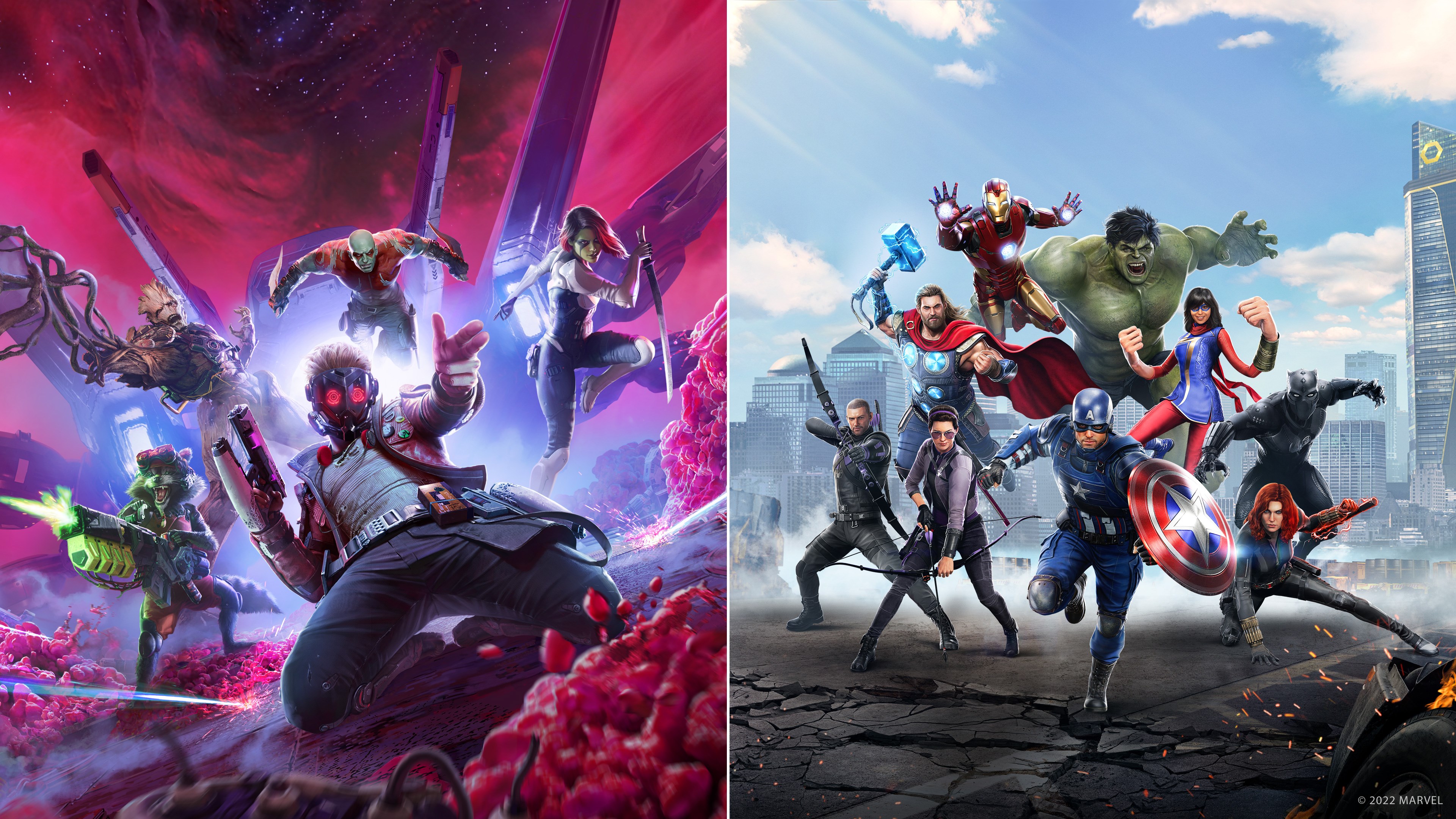 Guardians of the Galaxy + Marvel's Avengers